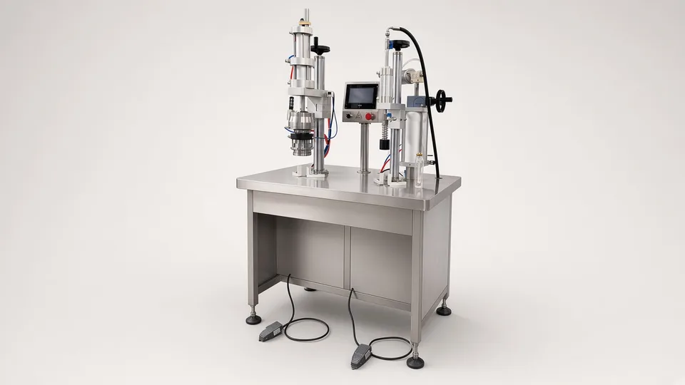 aerosol filling machine