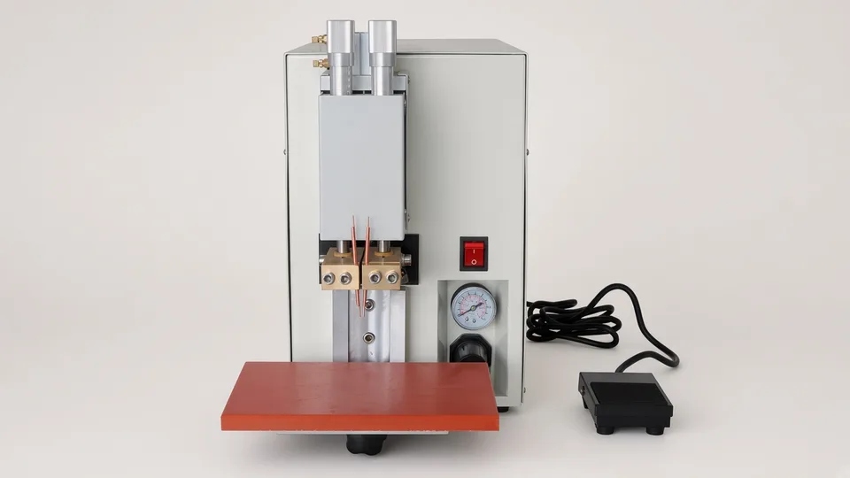 Battery spot welding machine