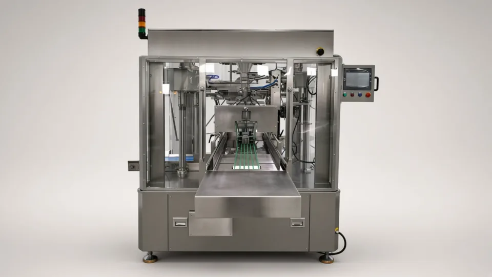child resistant pouch packaging machine