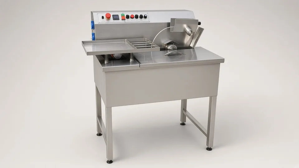 chocolate enrobing machine