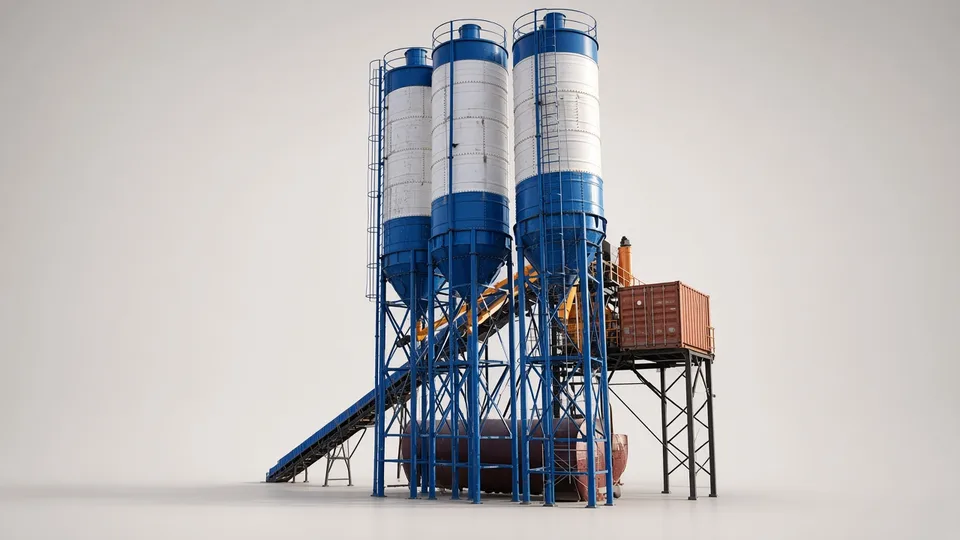 Concrete batching plant