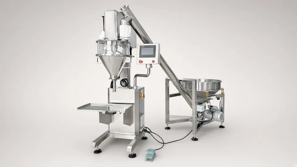 cosmetic jar filling machine