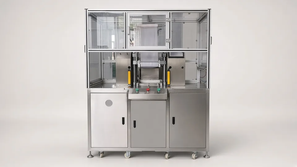 cosmetic powder press machine
