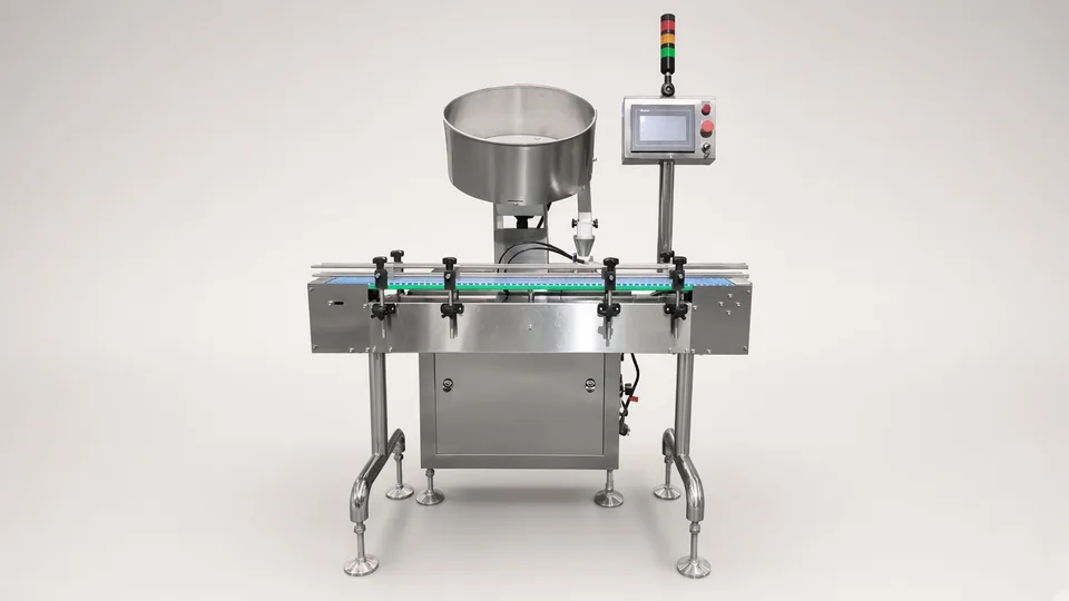 desiccant inserter machine