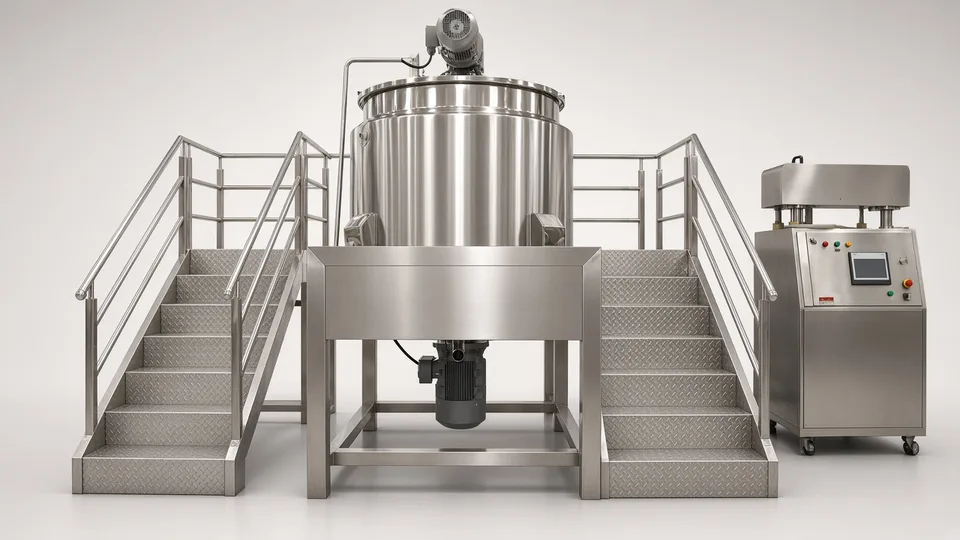 detergent mixing tank