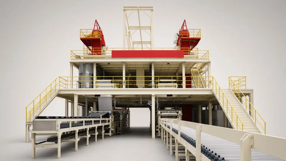 gypsum board production line