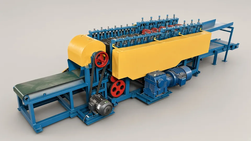 hemp bucking machine