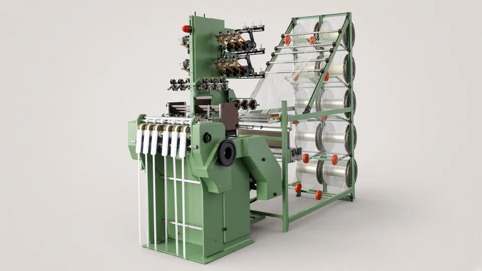 Label weaving machine