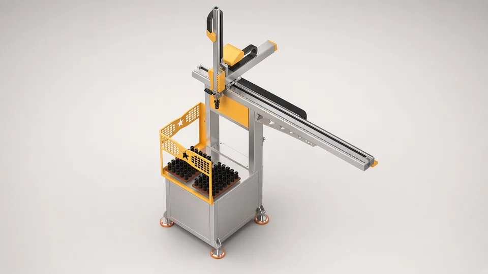 Pick and place robot