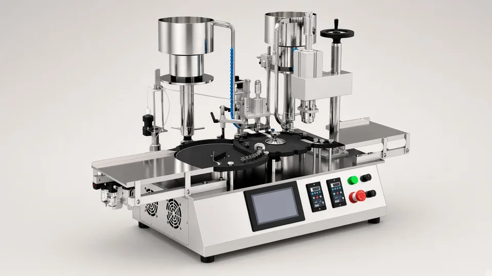 Pilot filling machine