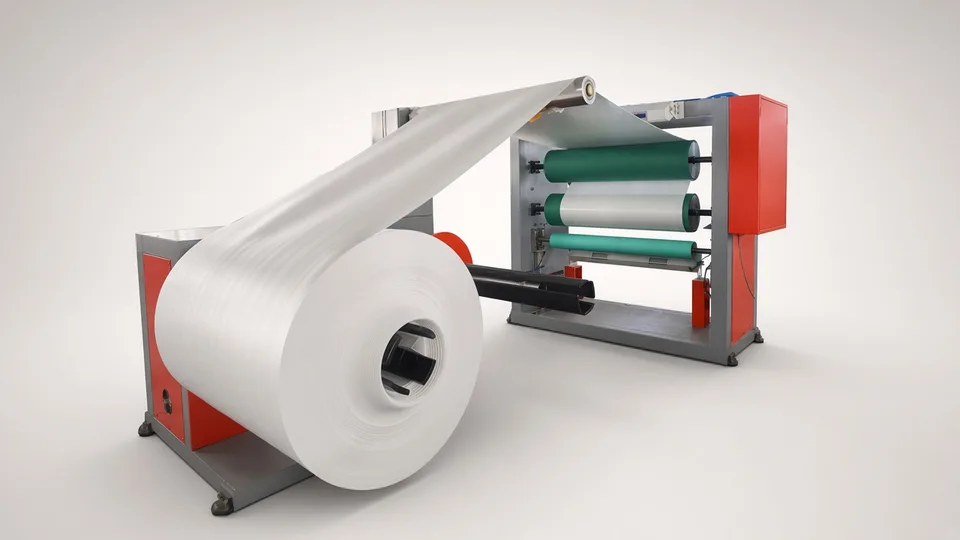 Plastic extrusion line