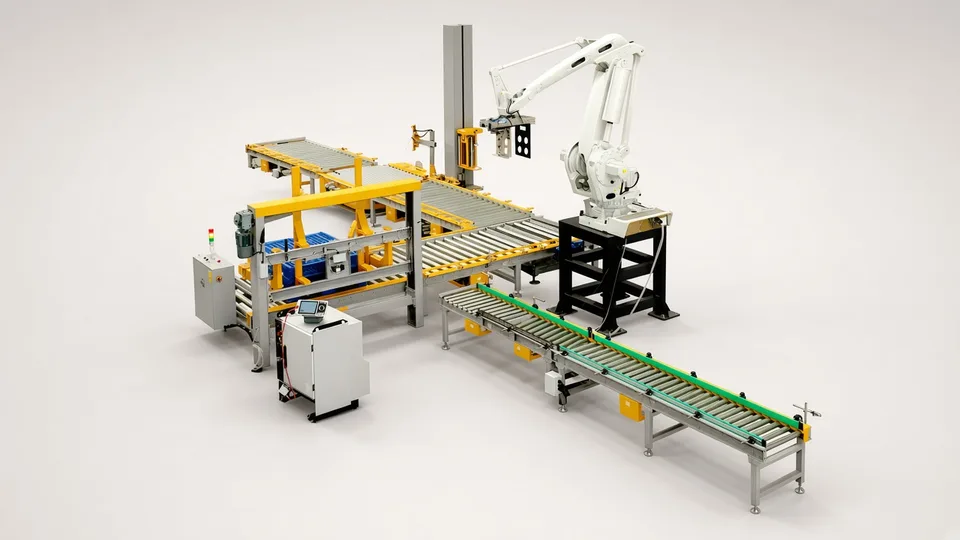 Robotic palletizer