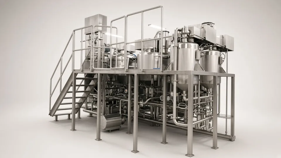 sauce processing line