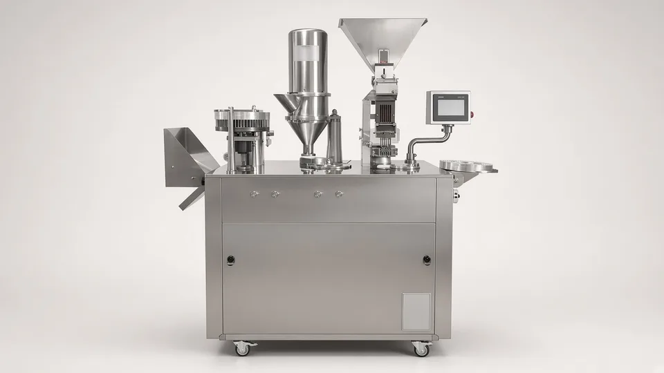 semi automatic capsule filling machine