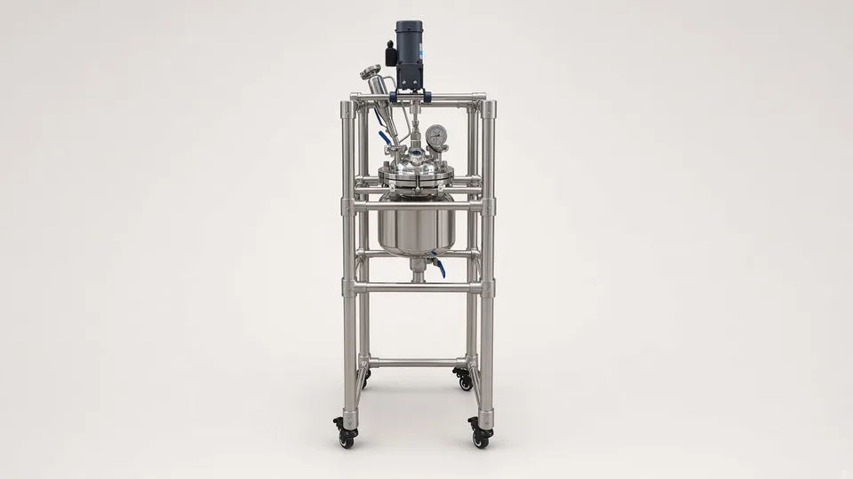 Stainless steel reactor vessel