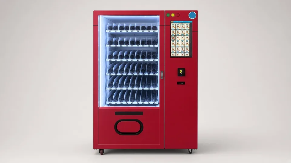 trading card vending machine