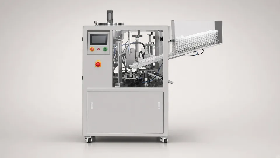 tube filling and sealing machine