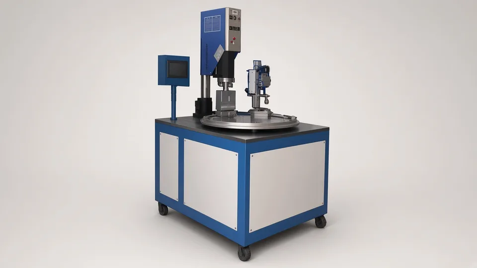 Ultrasonic plastic welder